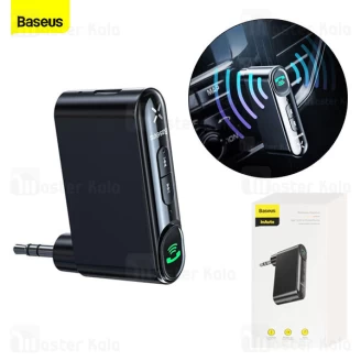 گیرنده بلوتوث اتومبیل بیسوس Baseus Qiyin AUX Car Bluetooth Receiver WXQY-01