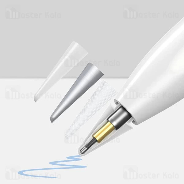 نوک یدکی قلم لمسی بیسوس Baseus Smooth Writing Capacitive Stylus Tips SXBC010002 بسته 2 عددی