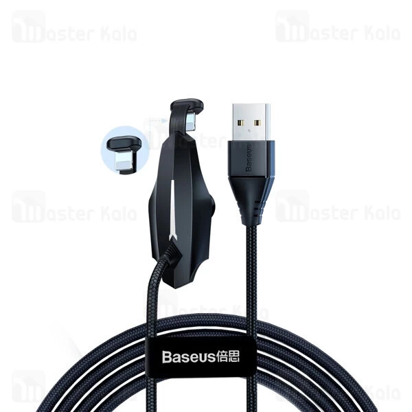 کابل لایتنینگ بیسوس Baseus Stylish Colorful Sucker CALXA-B01 طول 2 متر و توان 1.5 آمپر
