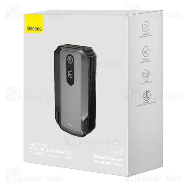 پاوربانک و جامپ استارتر خودرو بیسوس Baseus Super Energy Max Car Jump Starter CGNL020001 CRJS04
