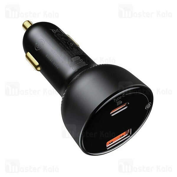 شارژر فندکی Baseus Superme Digital Display Dual U + C PPS Car Charger 100W CCZX-01