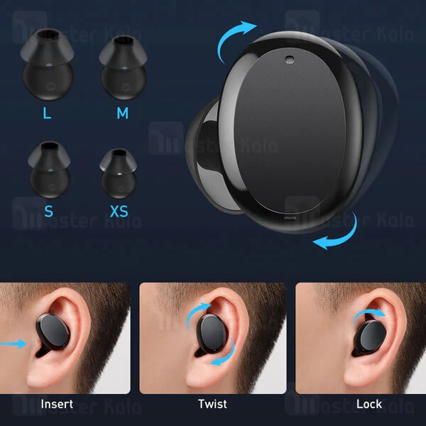 هندزفری بلوتوث دوگوش بیسوس Baseus W11 Encok True Wireless Earphones NGTW060001