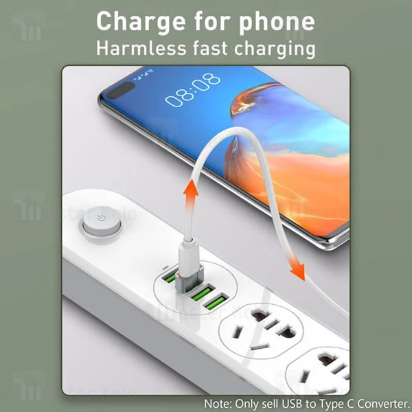 تبدیل LDNIO LC150 USB C to USB Adapter Transmission