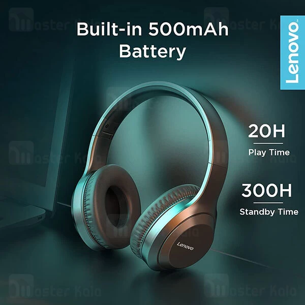 هدفون بلوتوث لنوو Lenovo HD100 Bluetooth Headphones