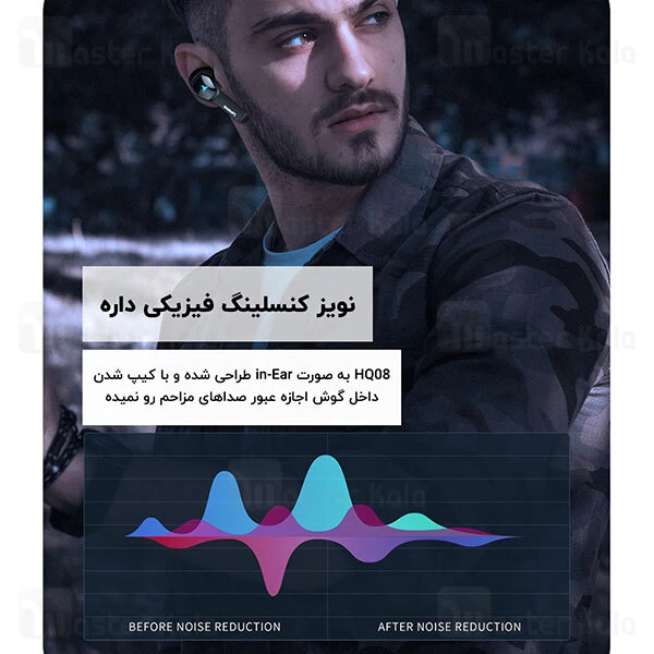 هندزفری بلوتوث Lenovo HQ08 TWS Bluetooth Gaming Earbuds