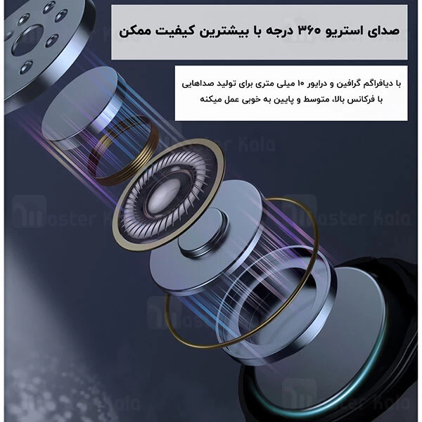 هندزفری بلوتوث Lenovo HQ08 TWS Bluetooth Gaming Earbuds