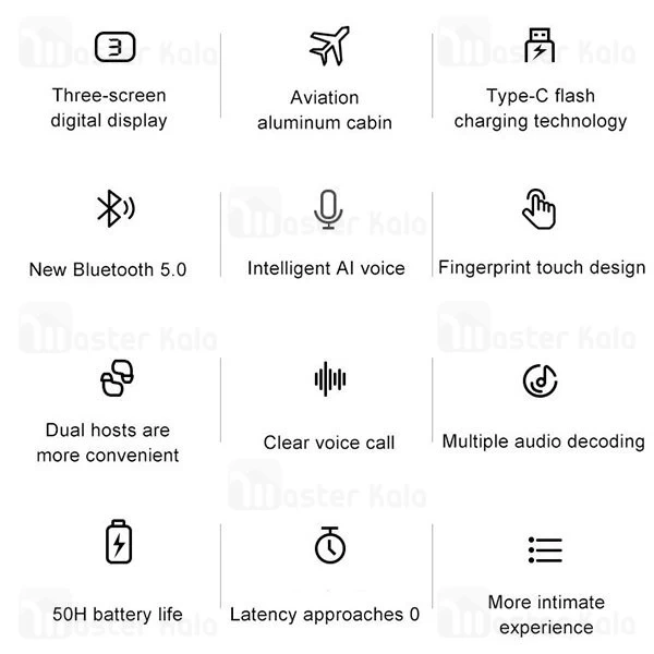 هندزفری بلوتوث Lenovo TC08 Bluetooth Wireless Earbuds