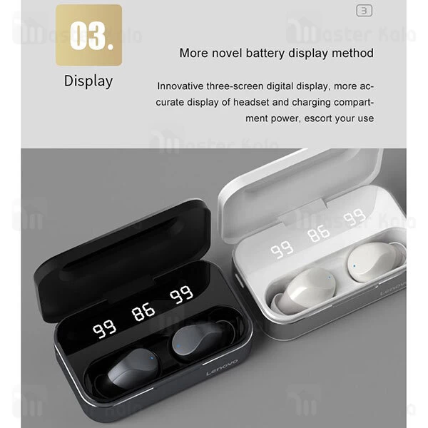 هندزفری بلوتوث Lenovo TC08 Bluetooth Wireless Earbuds