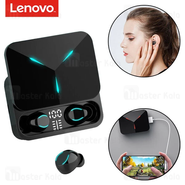 هندزفری بلوتوث Lenovo TG01 Pixart Wireless Bluetooth Gaming Earbuds