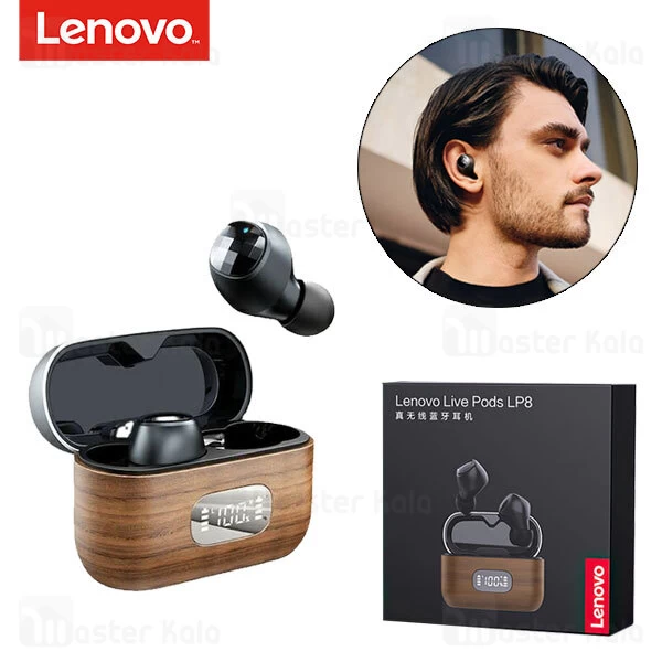 هندزفری بلوتوث دوگوش لنوو Lenovo Thinkplus LP8 Live Pods