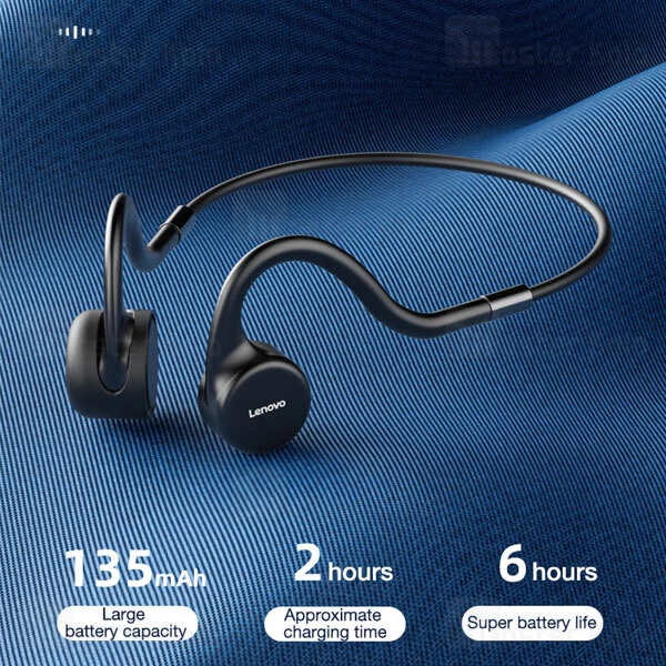 هندزفری بلوتوث القایی لنوو Lenovo X5 Bone Conduction Headphone IPX8
