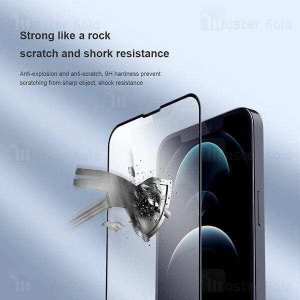 گلس مات Nillkin Fog Mirror Full Coverage Matte Tempered Glass for iPhone 13 Pro Max