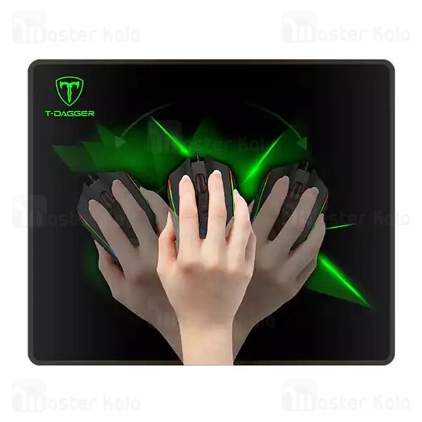 موس پد گیمینگ T-Dagger Geometry T-TMP201 Gaming Mouse Pad