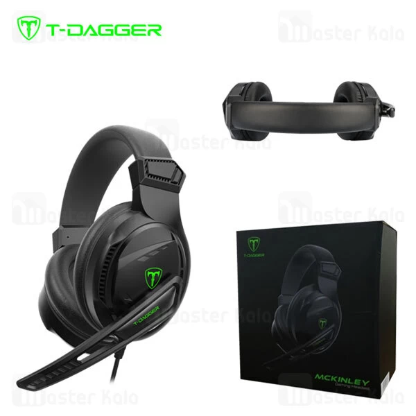 هدفون سیمی گیمینگ T-Dagger MCKINLEY T-RGH101 Gaming Headset