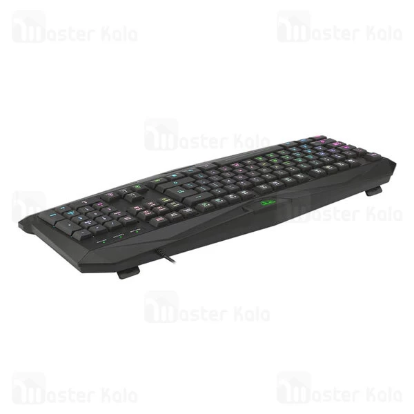 کیبورد سیمی گیمینگ T-Dagger Tanker T-TGK202 Gaming Keyboard RGB Backlight
