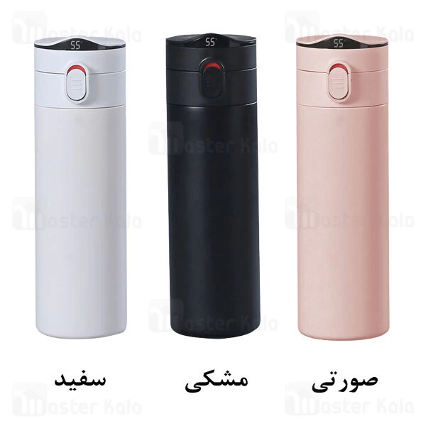 فلاسک Xiaomi 17Pin NB001 Thermos Cup Warm With Temperature Digital 380ml
