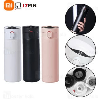 فلاسک دیجیتالی شیائومی Xiaomi 17Pin NB001 Thermos Cup Warm With Temperature Digital 380ml