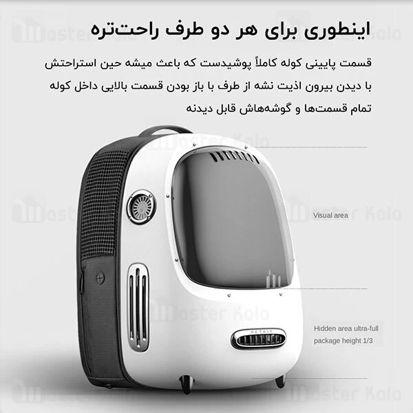 کوله حمل حیوان خانگی Xiaomi Breezy Smart Cat Carrier Backpack