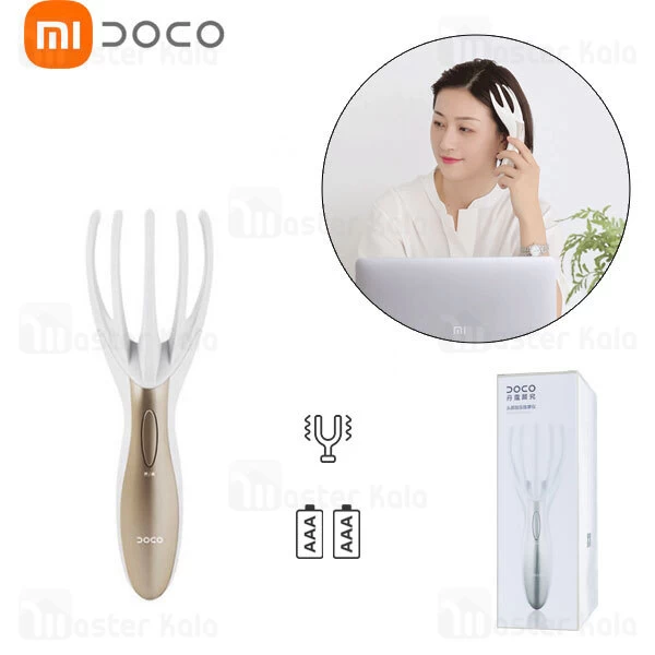 ماساژور سر شیائومی Xiaomi DOCO Head Shiatsu Massager Massage Comb BCM-1067