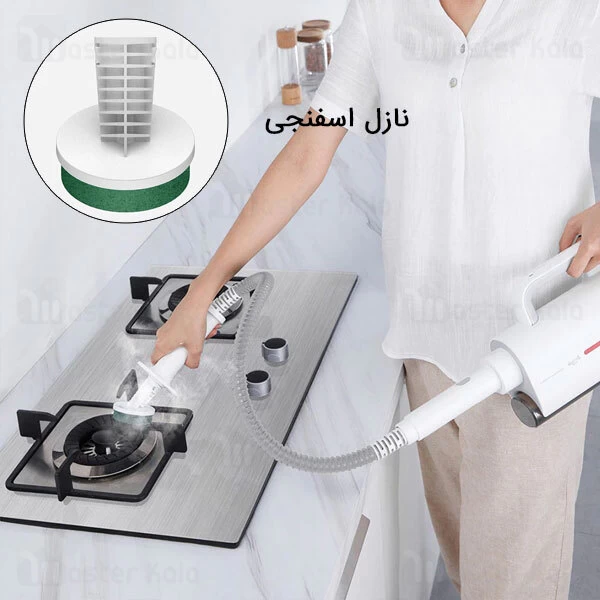 تی و بخارشوی چند منظوره شیائومی Xiaomi Deerma ZQ600 Multi-function Steam Cleaner توان 1600 وات