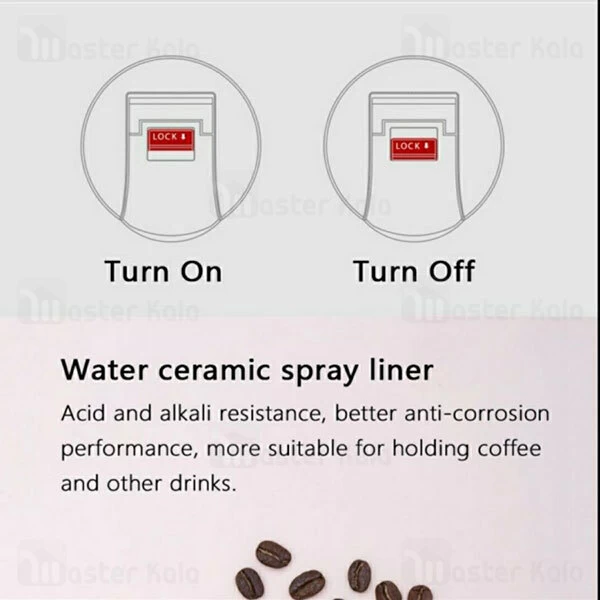 ماگ مسافرتی Xiaomi Funjia Portable leak-proof coffee cup 480ml