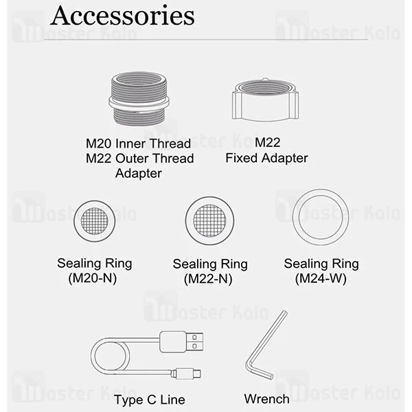 سنسور صرفه جویی آب Xiaomi HDXIAODA Automatic Water Saver Tap