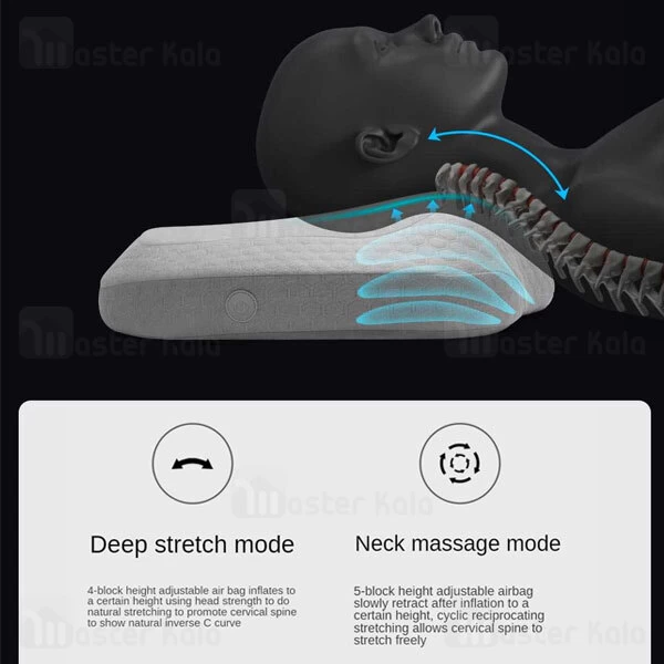 بالش طبی و ماساژور هوشمند شیائومی Xiaomi Leravan AI Neck Massage Pillow LJPL007-YPGY