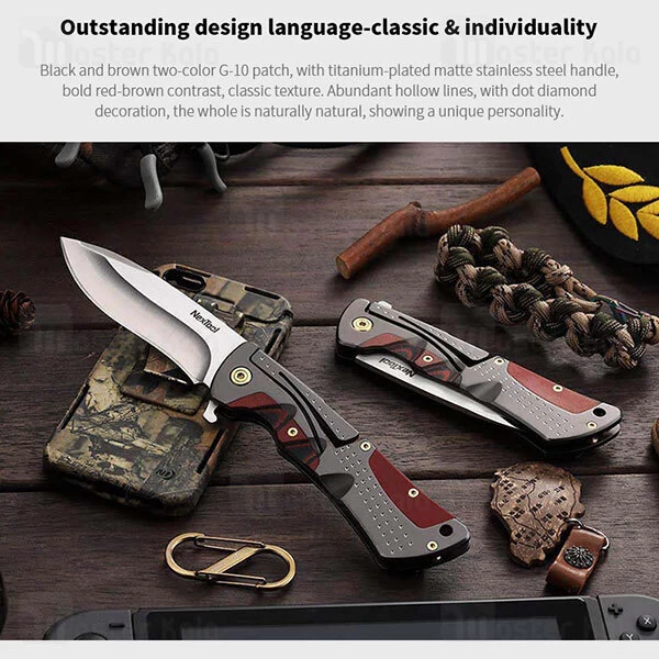 چاقو مسافرتی Xiaomi NexTool Klecker Quick Opening Folding Knife