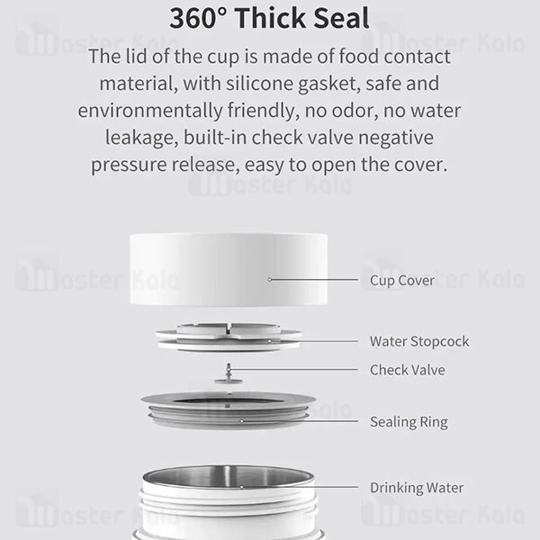 آب جوش کن و گرم کن برقی Xiaomi Viomi YM-K0401 Travel Electric Heating Bottle