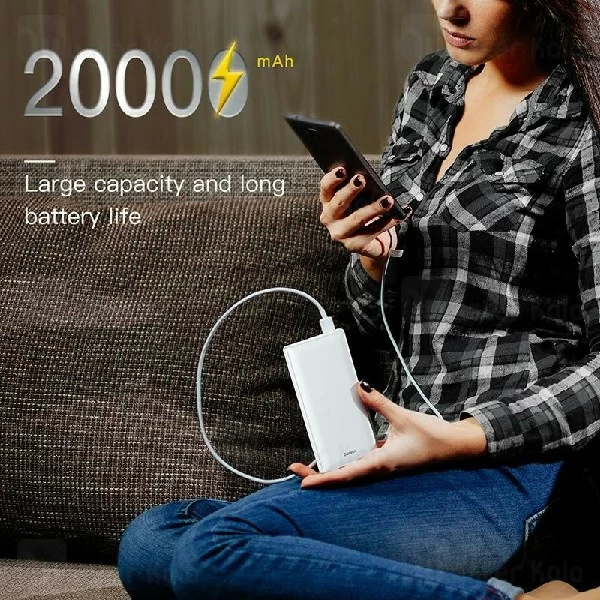 پاوربانک 20000 فست شارژ بیسوس Baseus Mini JA 20000mAh PPJAN-B01 با پورت Type C