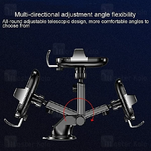 هولدر هوشمند و شارژر وایرلس جویروم Joyroom JR-ZS187 Wireless Charger توان 10 وات