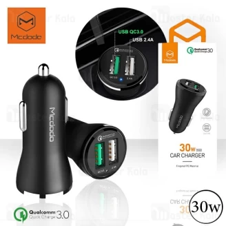 شارژر فندکی فست شارژ مک دودو Mcdodo CC-4910 QC 3.0 دو پورت