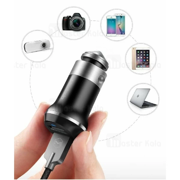 شارژر فندکی مک دودو Mcdodo CC-535 Car Charger توان 3.4 آمپر و دو پورت