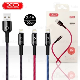 کابل لایتنینگ ایکس او XO NB102 Cable توان 2.4 آمپر و دارای قطع کن خودکار