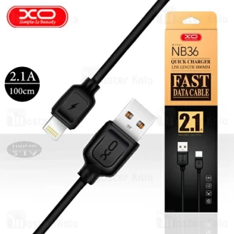 کابل لایتنینگ ایکس او XO NB36 Cable توان 2.1 آمپر و طول 1 متر