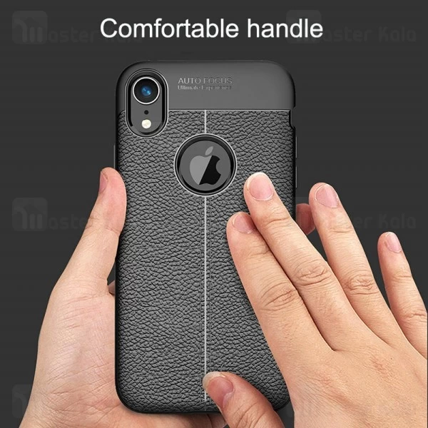 قاب طرح چرم Apple iPhone XR Auto Focus Jelly Case