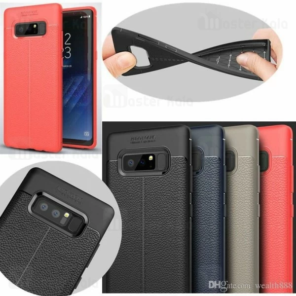 قاب طرح چرم Samsung Galaxy Note 8 Auto Focus Jelly Case