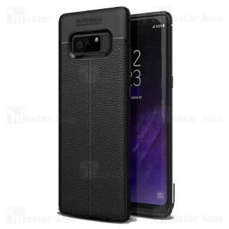 قاب محافظ ژله ای طرح چرم سامسونگ Samsung Galaxy Note 8 Auto Focus