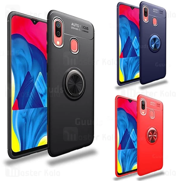 قاب Becation Auto Focus Magnetic Ring Case Samsung Galaxy M20