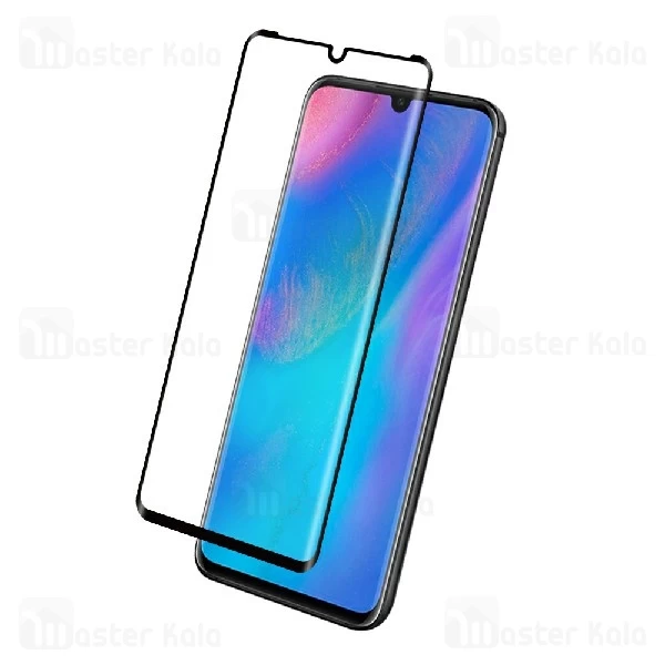 محافظ صفحه شیشه ای تمام صفحه تمام چسب خمیده Huawei P30 Pro RG Glass