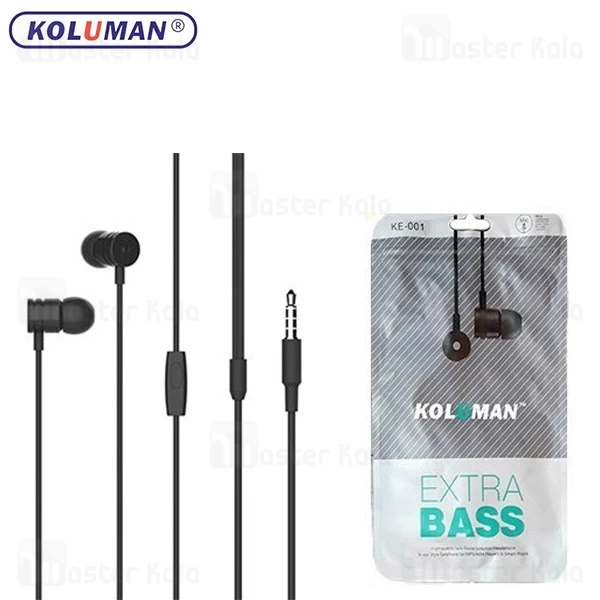 ایرفون سیمی Koluman KE-001 wired Handsfree