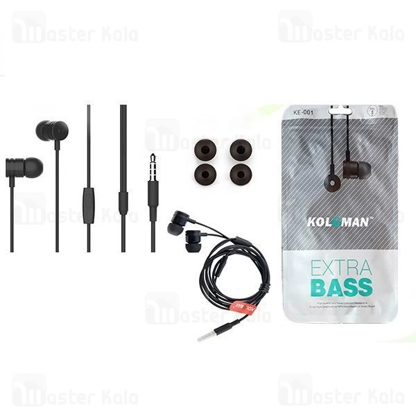 ایرفون سیمی Koluman KE-001 wired Handsfree
