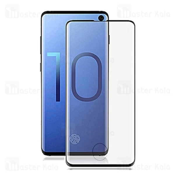 محافظ صفحه شیشه ای تمام صفحه و تمام چسب Samsung Galaxy S10 Mocoson