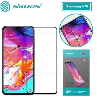 محافظ صفحه شیشه ای تمام صفحه نیلکین سامسونگ Samsung Galaxy A70 / A70s Nillkin CP+ Pro Glass