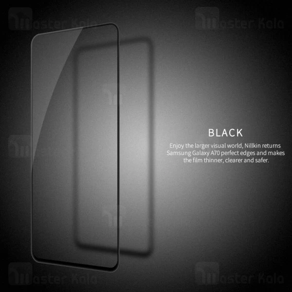 محافظ صفحه شیشه ای تمام صفحه نیلکین سامسونگ Samsung Galaxy A70 / A705 Nillkin CP+ Pro Glass