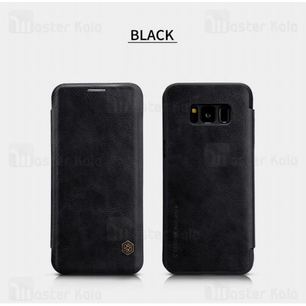 کیف چرمی Samsung Galaxy S8 Nillkin Qin Leather Case