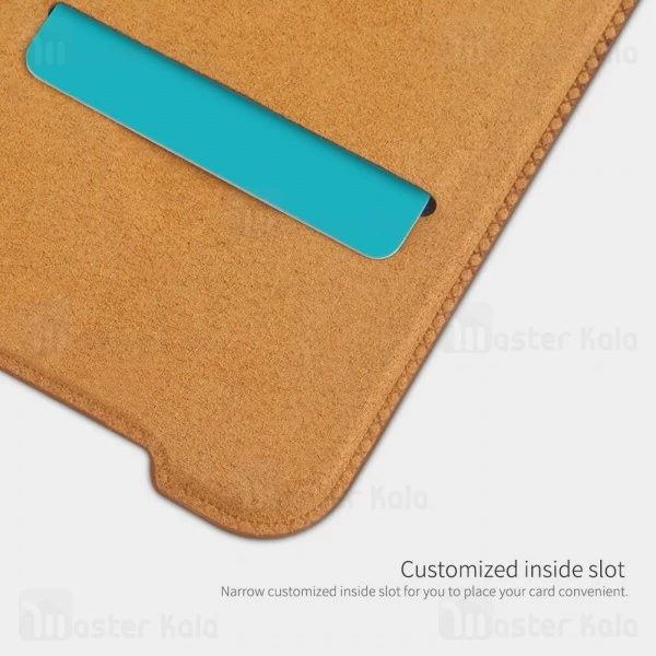 کیف چرمی Xiaomi Redmi 7 Nillkin Qin Leather Case