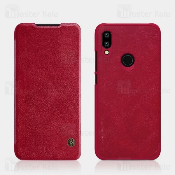 کیف چرمی Xiaomi Redmi 7 Nillkin Qin Leather Case