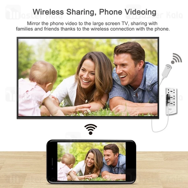 کابل HDMI وای فای ONTEN OTN-7571 HDTV Adapter