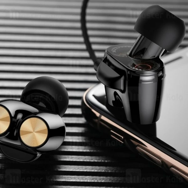 ایرفون RockSpace RAU0596 Mutin Dual-Unit Stereo Earphone